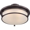 Quoizel Lighting Sailor 4 - Light Semi-Flush Mount in  Western Bronze - 4 of 4