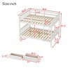 Grungis Full Over Full Loft Bed with 2 Drawers and Guardrails,Bunk Bed with Ladder Can Divided Into 2 Full Bed,Loft and Bunk Bed for Bedroom - 3 of 4