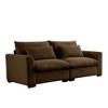 75" Corduroy Fabric 2-Seater Sofa with Flexible Combination and Extended Deep Seat - 4 of 4