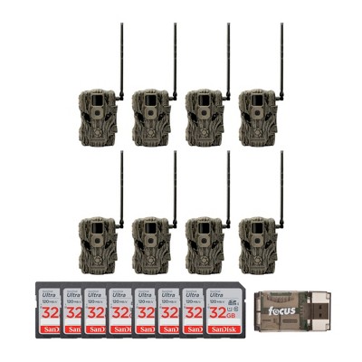Stealth Cam Fusion 26MP Wireless Trail Camera (AT&T) Base Bundle (8-Pack)