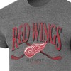 NHL Detroit Red Wings Men's Short Sleeve Gray Tri-Blend T-Shirt - 3 of 3