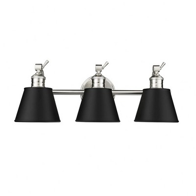 Millennium Lighting Layne 3 - Light Vanity in  Brushed Nickel