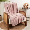 Saro Lifestyle Warmth of Chenille Knit Throw - 3 of 3