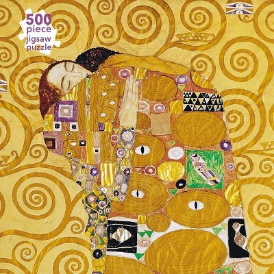 Adult Jigsaw Puzzle Gustav Klimt: Fulfilment (500 Pieces) - (500-Piece Jigsaw Puzzles) (Hardcover)