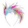 Unique Bargains Women's Color Matching Feathers Headband 1 Pc - 3 of 4