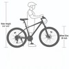 Infurnic Bicycles, 26 Inch Mountain Bike, MTB with Suspension Fork for Men and Women, BLue, 24.41"*37"*65.75" - 4 of 4