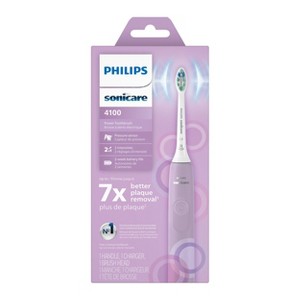 Philips Sonicare 4100 Plaque Control Rechargeable Electric Toothbrush - 1 of 4