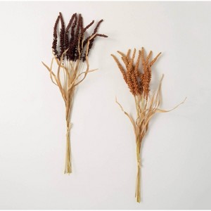 Sullivans Artificial Fall Millet Stem Multicolor 32"  Set of 2 - 1 of 2
