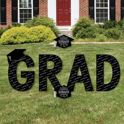 Big Dot Of Happiness Graduation Cheers - Grad Yard Sign Outdoor Lawn ...