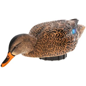 Avian-X Power Shaker Mallard Hen Motion Duck Decoy Floating Surface Feeder for Hunting with Shaker Module Foam Filled Body, Multicolor - 1 of 4
