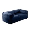 CAVINAS Modern Sectional Sofa with 2 Seats,Convertible Modular Couch with Under-Sofa Storage,Couch for Living Room,2x Corner,Blue - 2 of 4