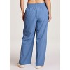 RBX Active Women's Ultra Lightweight Quick Drying Stretch Woven Wide Leg Trouser Scrub Pant with Pockets - 3 of 4