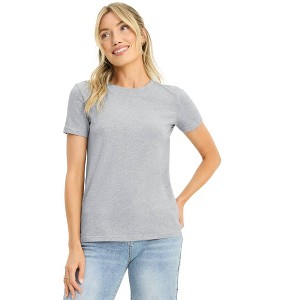 Jockey Women's Organic Cotton Stretch Short Sleeve Tee - 1 of 2