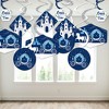 Big Dot of Happiness Fairy Tale Fantasy - Royal Prince and Princess Party Hanging Decor - Party Decoration Swirls - Set of 40 - 3 of 4