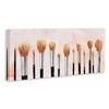 Stupell Industries Pink Makeup Brush Collection, 48" x 20" - 3 of 4