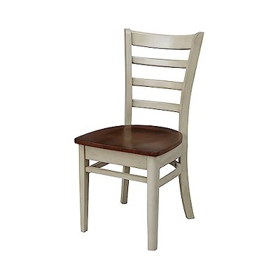 International Concepts Set of Two Emily Side Chairs