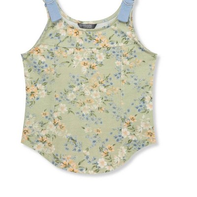 Girl's Satin Trim Tank - Truce