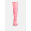 PRESTO Pink Stretchable Satin Long Boot - 3 of 4