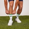 NHL Dallas Stars Divide Secondary Large Crew Socks: Team Logo Midweight Apparel - 2 of 3