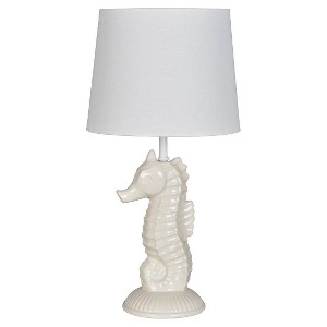 Sour Cream Seahorse Table Lamp - Pillowfort , Size: No Bulb