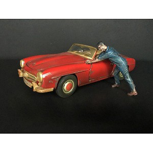 Zombie Mechanic Figurine IV for 1/18 Scale Models by American Diorama - 1 of 3
