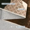 Acekool Modern Abstract Area Rug, Washable Non-Slip Low Pile Carpet, Foldable Thin Contemporary Floor Mat for Living Room Bedroom Office - 3 of 4