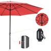 Yescom 13Ft Heavy Duty Outdoor Patio Umbrella with Base - 4 of 4