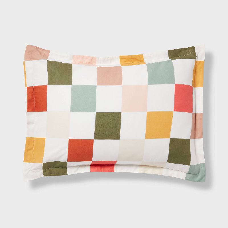 Kids' Comforter Set Checkered - Pillowfort™, 5 of 7