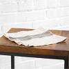 Slickblue Versatile Hand-Spun Cotton Dinner Napkin, 20x20 Inches, Striped Design, Machine Washable, Multiple Colors - 3 of 4