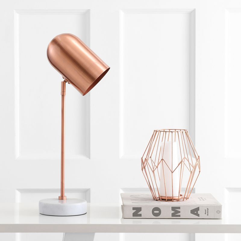 Charlson Table Lamp - Copper/White - Safavieh., 2 of 5