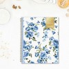Day Designer 2024-25 Weekly/Monthly Planner 11"x8.5" Wirebound Blue Bouquet: Adult Stationery, July-June Calendar, Tabs - 2 of 4
