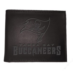 Evergreen Tampa Bay Buccaneers Bi Fold Leather Wallet - 1 of 2
