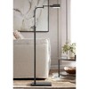 Possini Euro Design Keegan Traditional Pharmacy Floor Lamp 54" Tall Dark Bronze Adjustable Swing Arm Metal Shade for Living Room Reading Bedroom - 2 of 4