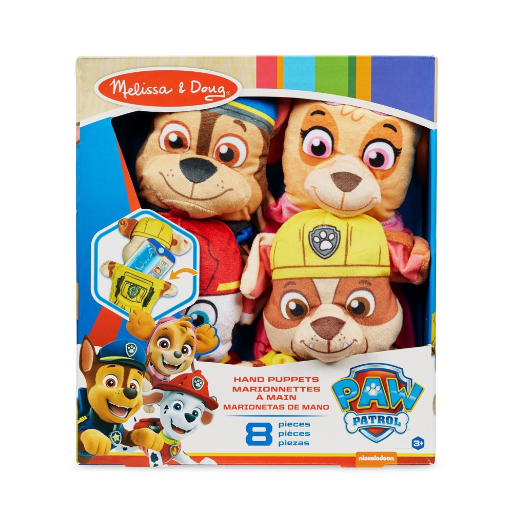 Melissa & Doug PAW Patrol PUP-pet Hand Puppet Set