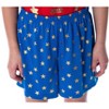 DC Comics Girls' Wonder Woman Strong and Fierce Shirt and Shorts Pajama Set Strong and Fierce - 3 of 4