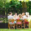 PexFix 47 in. H x 24 in. W Black Metal Rectangle Wall Planter Box with Trellis for Climbing Plants - 4 of 4