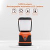 BLACK+DECKER Rechargeable LED Lantern & 400mAh Power Bank, 1000 Lumens 360° Flashlight for Camping & Power Outage with SOS Mode, 12 Hour Power - 3 of 4