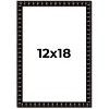 PosterPalooza | 12x18 Bamboo Picture Frame, UV Acrylic, 4 Finishes - Brown, Black, Gold, and Natural - 2 of 4