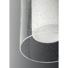 Progress Lighting Compel 1-Light Outdoor Wall Lantern, Black, Seeded Glass Shade - 2 of 4
