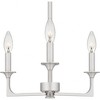 Quoizel Lighting Prescott 3 - Light Chandelier in  Brushed Nickel - 4 of 4