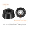 Unique Bargains Non Slip Corrosion Resistant Durable Rubber Material Rubber Feet 20 Pcs - 3 of 4
