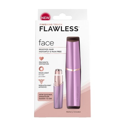 Finishing Touch Flawless Facial Hair Remover Electric Razor for Women
