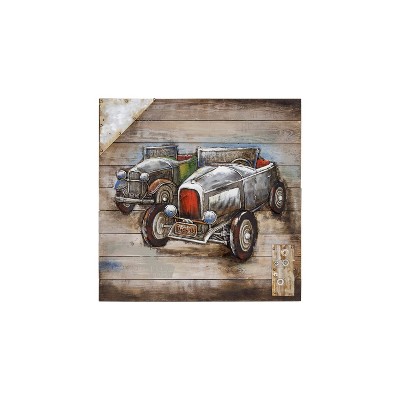 Yosemite Home Decor Square Machinery Mixed Media