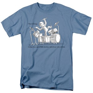Curious George This Is George Adult T-Shirt - 1 of 4
