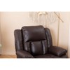 Large Power Lift Recliner Chair Sofa with Massage and Heat for Big and Tall Elderly People, 3 Positions,  and USB Ports, Faux Leather - 3 of 4