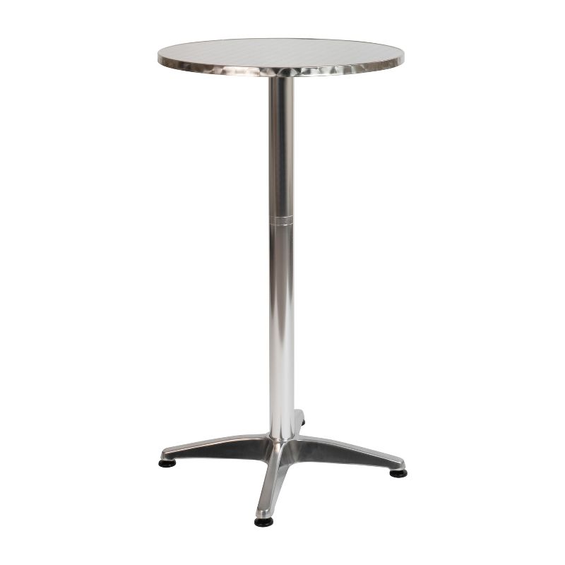 Flash Furniture 23.5" Round Aluminum Indoor-Outdoor Bar Height Table, 1 of 11