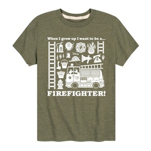 Boys' - Disney - Firefighter Short Sleeve Graphic T-Shirt - 1 of 4