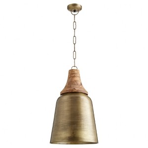 Quorum Lighting 1 - Light Pendant in  Artisans Brass - 1 of 1