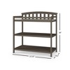 Child Craft Curve Top Infant Changing Table, Water-Resistant Pad and Safety Strap, Anti-Tip Kit Included to Prevent Tipping, Baby Safe Finish - 4 of 4