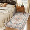 HOMCOM Area Rug, Vintage Machine Washable Rug, Non-Slip Floor Carpet for Living Room, Bedroom, Dining Room, Home Office - 3 of 4